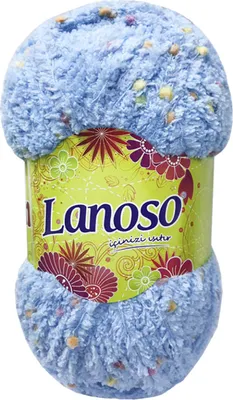 Produktbild von 100g Strickgarn Lanoso Ton Ton Kuschelgarn Babystrickgarn Babywolle Farbwahl, Farbe:940 hellblau
