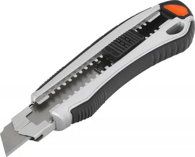 Produktbild von Messer, Abbrechklinge Messer Alu-6X Premium 18Mm + 6 Klingen - E-400-0416
