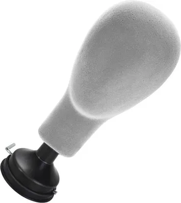 Produktbild von Famanu Mannequin Kopf für Perücken, Hüte und Accessoires - Weiß