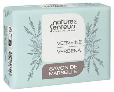 Image de Savon de Marseille Verveine 100 g Nature & Senteurs Savon Parfumé