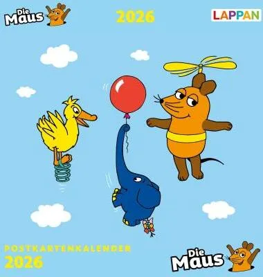 Immagine prodotto di Il calendario con il mouse - calendario in cartolina 2026