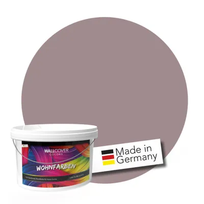 Produktbild von WALLCOVER Wandfarbe Rosa Braun Hochdeckend Klasse 1 Matt 1L für 8 m²