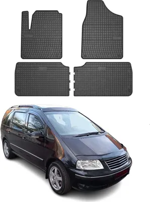 Produktbild von OMAC Fußmatten Automatte für VW Sharan 1995-2010 OMAC Schwarz Gummi 4x