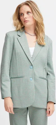Produktbild von Ichi IHKATE CAMELEON OVERSIZE BL Damen Blazer Jackenblazer 70% Polyester, 28% Viskose, 2% Elasthan loose fit