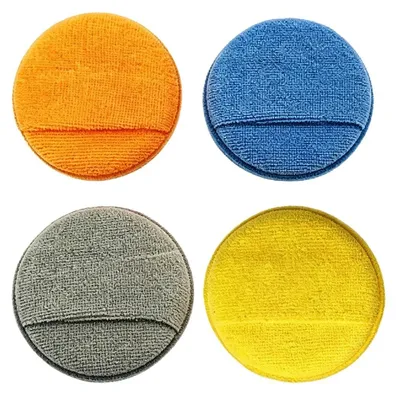 Immagine prodotto di Set di 4 spugne in microfibra per la lucidatura dell'auto