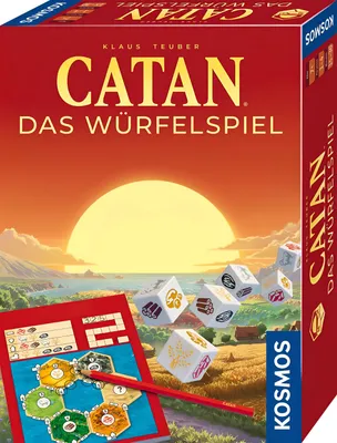 Immagine prodotto di KOSMOS CATAN Das Würfelspiel, Gesellschaftsspiel, Würfel Spiel, Familienspiel, ab 7 Jahren, 685201