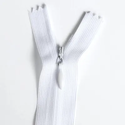 10 unsichtbare Reißverschlüsse, Nylon, 18 cm, 2,4 cm breit