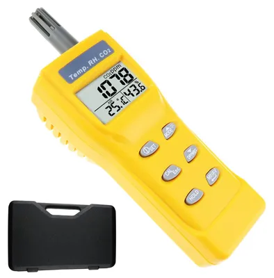 CO2-Monitor mit NDIR-Sensor, IAQ-Messgerät, 999 ppm