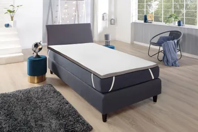 Obrázok produktu pre DUO Matracový topper s funkciou otočenia 2 druhy peny cca 90 x 200 x 6 cm