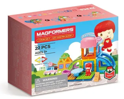 Obrázek produktu pro Magformers Town Set - Zmrzlinárna 22el
