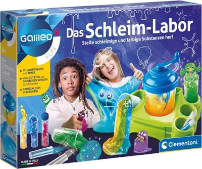 Produktbild von Galileo Das Schleim Labor Experimentierkasten Glibber selber machen
