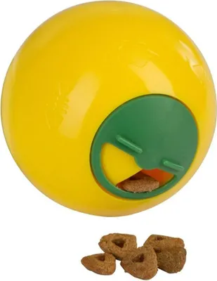 Image de Snackball pour chats ø 7,5 cm jaune