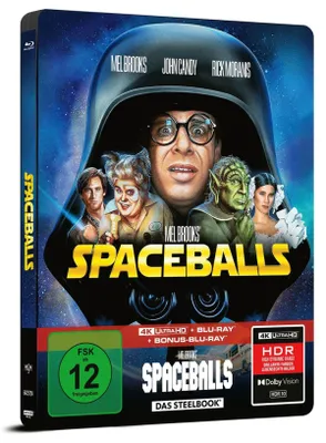 Produktbild von Spaceballs - Mel Brooks’ verrückte Raumfahrt - Limitiertes 3-Disc-SteelBook® (4K Ultra HD + Blu-ray + Bonus-Blu-ray)