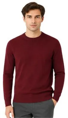 Produktbild von Herrenpullover Gianni Feraud bordeauxrot Viskose S