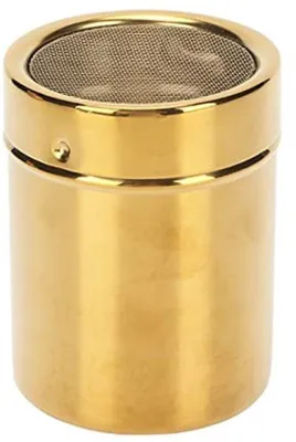 Produktbild von Kruidenmühle aus Edelstahl - Fijnmazige Pulverform - Deckel - 7 x 9 cm - Dauerhaft und Korrosionsbeständig - Pulvermühle