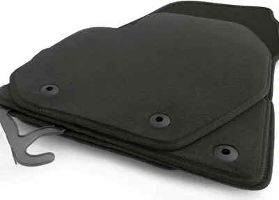 Produktbild von NEU Fußmatten für Ihren Volvo XC60 Qualität Velours Autoteppich 4.teilig schwarz
