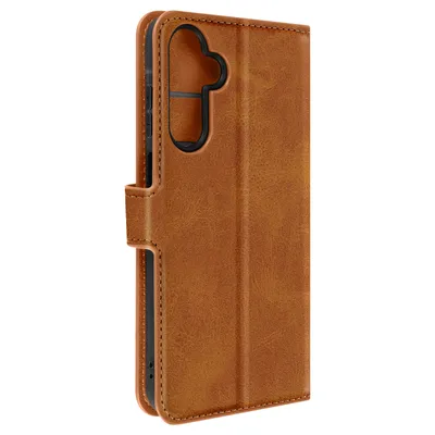 Produktbild von Avizar, Hülle für Samsung Galaxy A25 5G Portemonnaie, Standfunktion, Camel