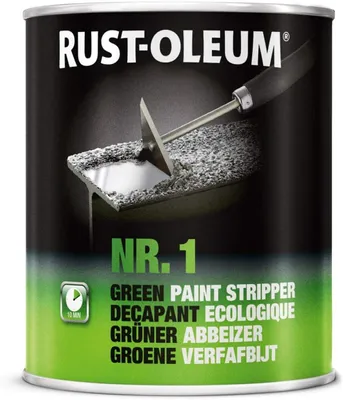 Zdjęcie produktu dla Rust-Oleum NR. 1 Green Abbeizer 750 ml – silny środek do usuwania lakieru bez chlorku metylenu
