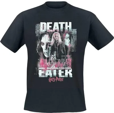 Produktbild von Harry Potter T-Shirt Herren Death Eater schwarz L