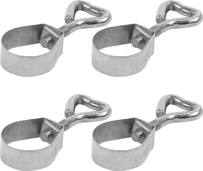 Produktbild von 4x Rohrschelle Rohrklemme 24-26 mm mit Schraube für Zeltstangen Markise Camping Wohnwagen Wohnmobil