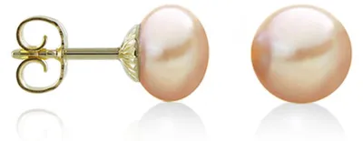Image de Luna-Pearls - 311.0549 - Boucles d'oreilles - 585/-Or jaune avec Perle de culture d'eau douce et Diamants