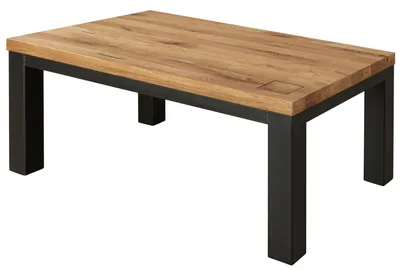 Produktbild von MASSIVMOEBEL24.DE Couchtisch Wildeiche 110x70x45 natur geölt VILLANDERS #128