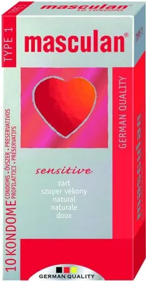Produktbild von masculan Kondome sensitive 10 Stück