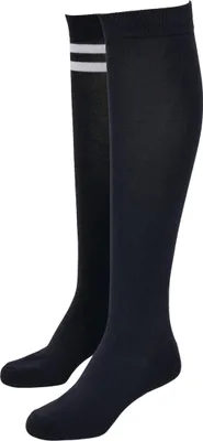 Image de Urban Classics TB4641 | Ladies College Socks 2-Pack Mi-bas - Couleur : Navy - Taille : 35-38