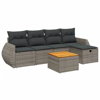 Zdjęcie produktu dla VidaXL 3265057, Ciemny Szary, Drewno akacjowe, Żywica, Stal, 550 mm, 370 mm