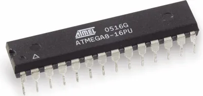 Produktbild von ATMEL Microcontroller ATmega8-16PU