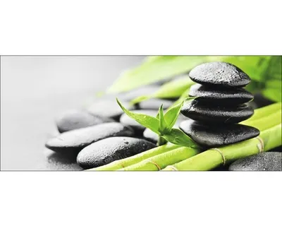 Produktbild von Glasbild Little Bamboo 80x30 cm