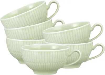 Produktbild von Seltmann Weiden Amina Seladon Teeobertasse 0,22 l 6er Set