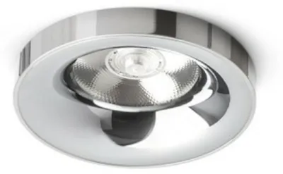 Image de RED - DESIGN RENDL RENDL SHARM PLUS Luminaire encastré, chrome, 230 V, LED, 10 W, 24°, 3000 K, R13232