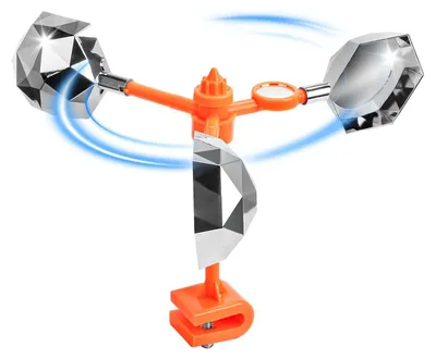 Imagen del producto de Juego de viento reflectante para exteriores, ideal como repelente para palomas