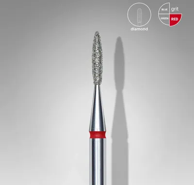 Immagine prodotto di Fiamma diamantata STALEKS 1,6*8 mm, rosso