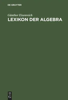 Produktbild von Lexikon der Algebra