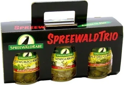 Produktbild von Spreewaldtrio Standard (3 Gläser Gurken)
