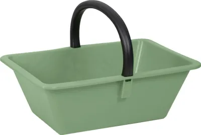 Produktbild von EDA Sammelkorb mit Griff 18 Liter Kunststoff grün