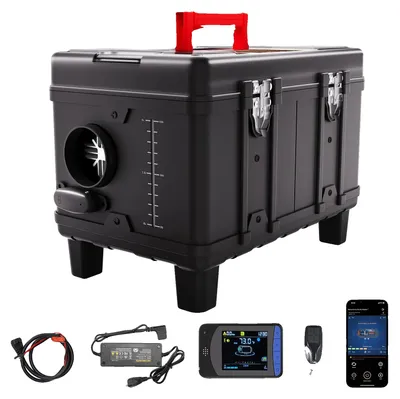 Obrázok produktu pre Dieselové kúrenie, ovládanie cez Bluetooth, integrovaný detektor oxidu uhoľnatého, 8 kW