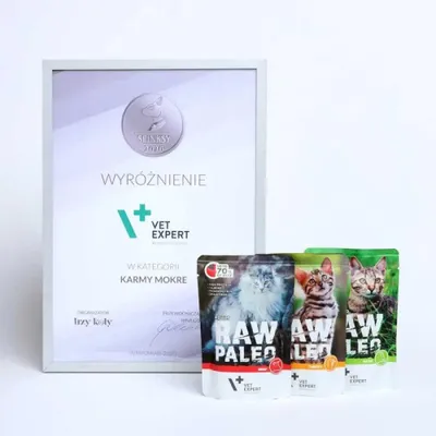 Zdjęcie produktu dla RAW PALEO Adult Cat Sterilized Game - mokra karma dla kotów - 100 g