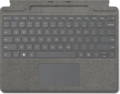 Immagine prodotto di Microsoft Surface Pro Signature Keyboard, QWERTY, italiano, Touchpad, Microsoft, Surface Pro 8 Surface Pro X, platino