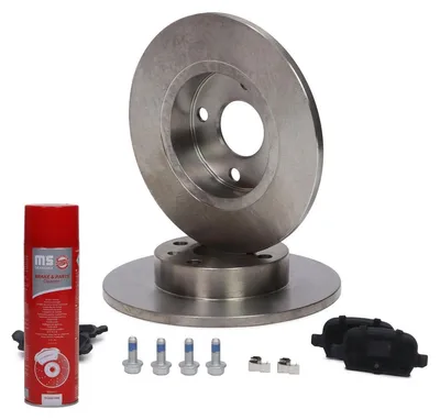 Image de Kit de freinage arrière MASTER-SPORT (disques et plaquettes) pour OPEL Corsa C berline (X01) 240 mm