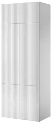 Produktbild von Kleiderschrank FASO 90 mit Aufsatz weiß