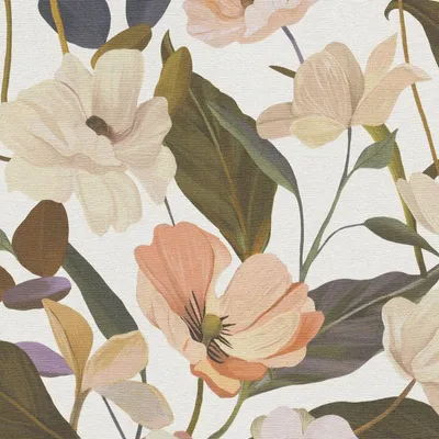 Produktbild von Erismann - "Fairy Blossom" Floral Tapete, Vinyl AG4089 (10 m x 53 cm) (Bunt)