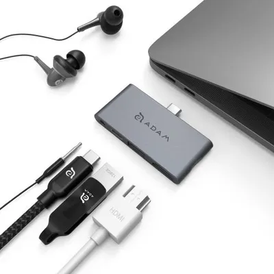 Immagine prodotto di ADAM elements hub USB-C 4 in 1 adattatore per iPad