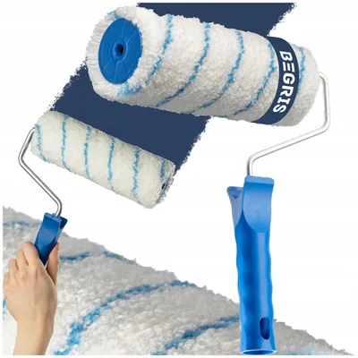 Produktbild von Begris Mikrofaser Walze 20 cm für Farben
