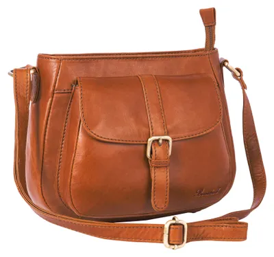 Produktbild von Benthill Damen Handtasche Leder - Shopper aus weichem hochwertigem Echt-Leder - Vintage Fashion Bag Beutel - Schultertasche - Umhängetaschen