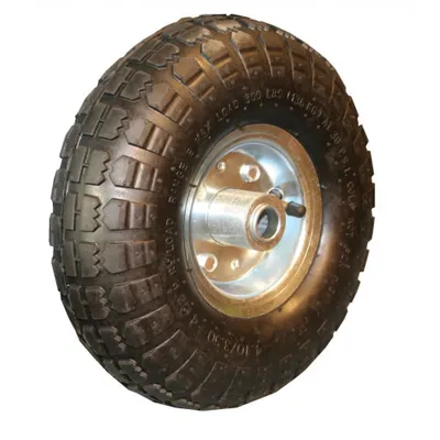 Zdjęcie produktu dla Koło do wózka transportowego, pneumatyczne, zapasowe, o wymiarach 260 x 85 mm, 4,10/3.50-4