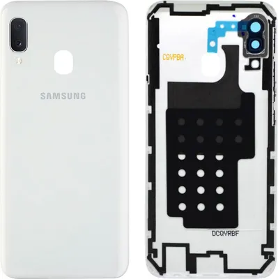 Produktbild von Samsung, Ersatzteil Akkudeckel (Rückseite) für Samsung Galaxy A20e, Weiß
