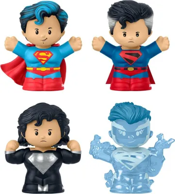 Produktbild von Fisher-Price Little People JFD63, 13 Jahr(e), Superman Through the Ages, Mehrfarbig, Kunststoff